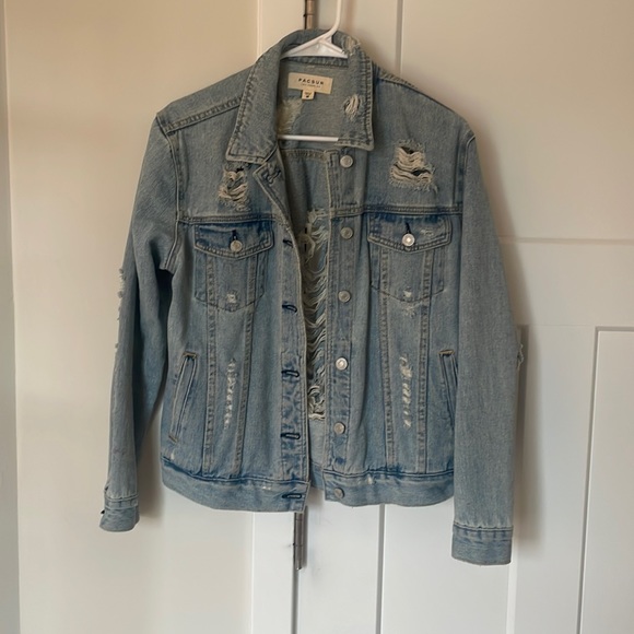 PacSun Jackets & Blazers - Pacsun distressed jean jacket